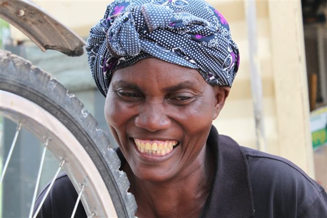 BEN Rauna Mungolo mechanic at Okalongo